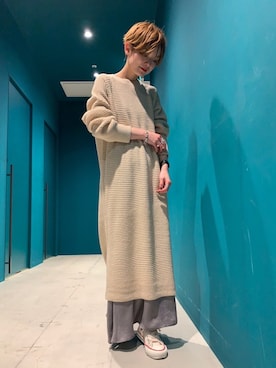 RIHOさん（レディース・150cm）の冬コーディネート