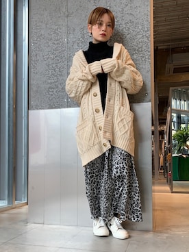 RIHOさん（レディース・150cm）の冬コーディネート