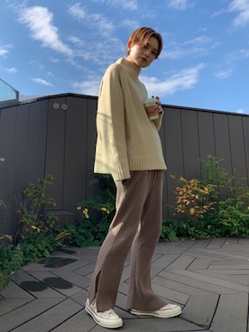 RIHOさん（レディース・150cm）の冬コーディネート