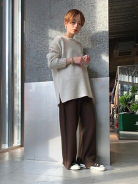 RIHOさん（レディース・150cm）の冬コーディネート