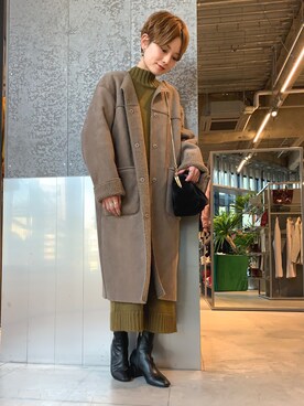 RIHOさん（レディース・150cm）の冬コーディネート