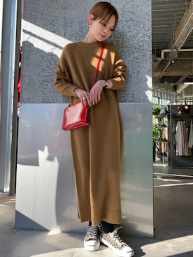 RIHOさん（レディース・150cm）の冬コーディネート