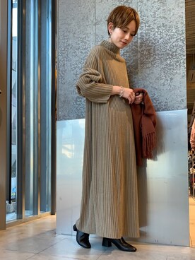 RIHOさん（レディース・150cm）の冬コーディネート