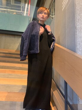 RIHOさん（レディース・150cm）の冬コーディネート