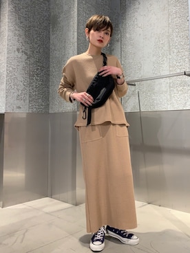 RIHOさん(レディース・150cm)の冬コーディネート