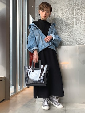 RIHOさん（レディース・150cm）の冬コーディネート