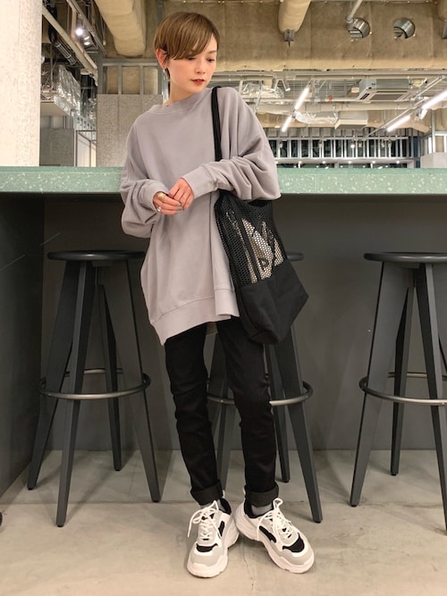 Riho Koeのスウェットを使ったコーディネート Wear
