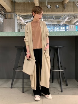 「花見」｜「アイテム（その他）」を使った、RIHOさん（レディース・150cm）の春コーディネート