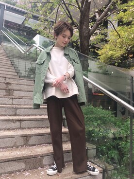 RIHOさん（レディース・150cm）の春コーディネート
