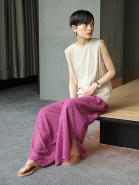 RIHOさん（レディース・150cm）の夏コーディネート