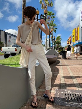 RIHOさん（レディース・150cm）の夏コーディネート