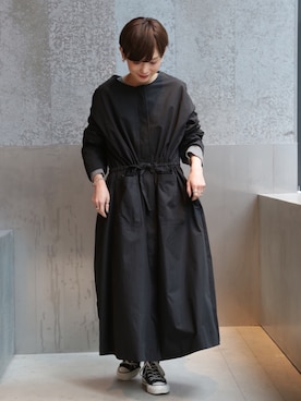 「koe（コエ）のアイテム（ジャケット/アウター）」を使った、RIHOさん（レディース・150cm）の秋コーディネート