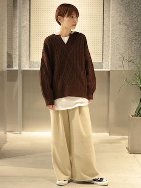 RIHOさん(レディース・150cm)の冬コーディネート