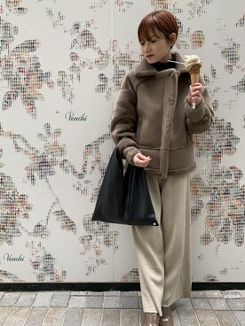 RIHOさん(レディース・150cm)の冬コーディネート