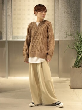 RIHOさん(レディース・150cm)の冬コーディネート