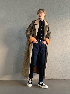 RIHOさん（レディース・150cm）の冬コーディネート