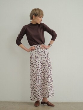 「バイアス」｜RIHOさん（レディース・150cm）の冬コーディネート