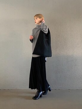 RIHOさん（レディース・150cm）の冬コーディネート