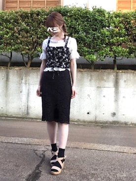 「ドラフトマジェ」｜lumineさん（レディース・167cm）の夏コーディネート