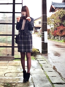 「wearhalloween2017」｜「アイテム（ブーツ）」を使った、lumineさん（レディース・167cm）の秋コーディネート