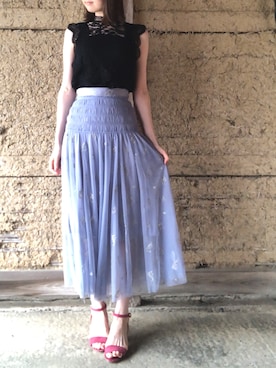 lumineさん（レディース・168cm）の夏コーディネート