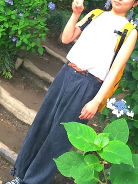 「LANVIN（ランバン）のアイテム（パンツ）」を使った、akttmtさん（レディース・165cm）の冬コーディネート