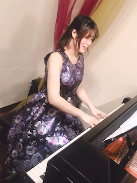 「アイテム（ドレス）」を使った、みにゃみさん（レディース・167cm・10代）の春コーディネート