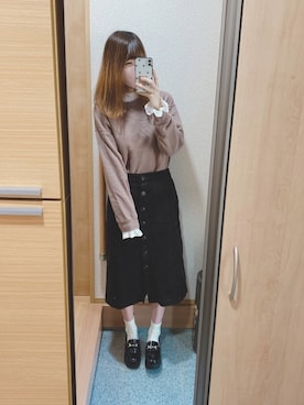 みにゃみさん(レディース・168cm)の冬コーディネート