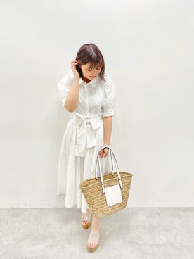 おみほさん（レディース・154cm）の春コーディネート