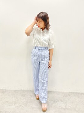 おみほさん（レディース・154cm）の春コーディネート