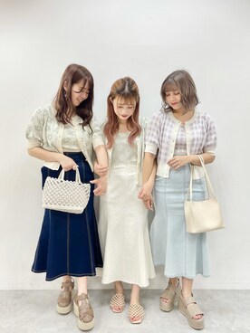 おみほさん（レディース・154cm）の春コーディネート