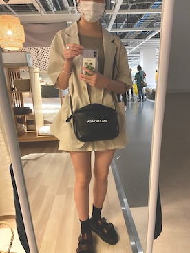 「SpRay（スプレイ）のアイテム（セットアップ）」を使った、cocoさん（レディース・154cm）の夏コーディネート