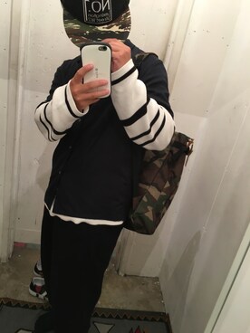 「WEGO（ウィゴー）のアイテム（その他トップス）」を使った、ryugoさん（メンズ・162cm）の秋コーディネート