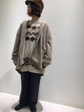 キノシタさん（レディース・158cm）の秋コーディネート