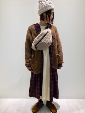 キノシタさん（レディース・158cm）の冬コーディネート