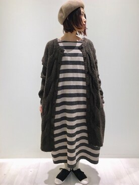 キノシタさん(レディース・158cm)の冬コーディネート