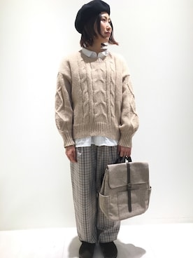 キノシタさん(レディース・158cm)の冬コーディネート