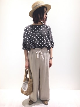 キノシタさん（レディース・158cm）の春コーディネート