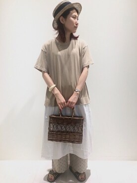 キノシタさん(レディース・158cm)の夏コーディネート