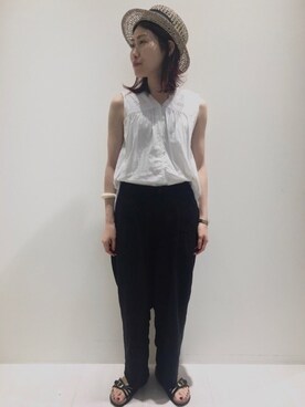 キノシタさん(レディース・158cm)の夏コーディネート