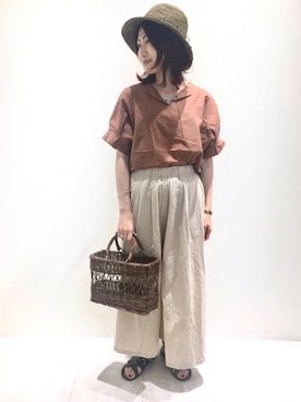 キノシタさん（レディース・158cm）の夏コーディネート