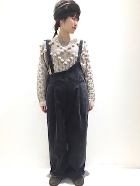 キノシタさん（レディース・158cm）の秋コーディネート