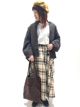 キノシタさん（レディース・158cm）の冬コーディネート