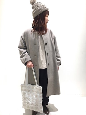 キノシタさん（レディース・158cm）の冬コーディネート