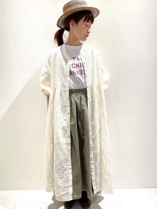 セール】総刺繍前後着ワンピース（ワンピース）｜Samansa Mos2