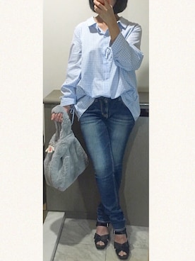 「BEAMS BOY（ビームスボーイ）のアイテム（財布/小物）」を使った、ゆこさん（レディース・166cm）の秋コーディネート