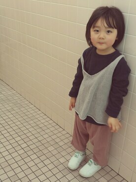 ＭＵＭＵさん（キッズ・100cm）の春コーディネート