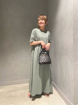 「Simplicite（サンプリシテ）のアイテム（シューズ）」を使った、のんたんさん（レディース・150cm）の春コーディネート