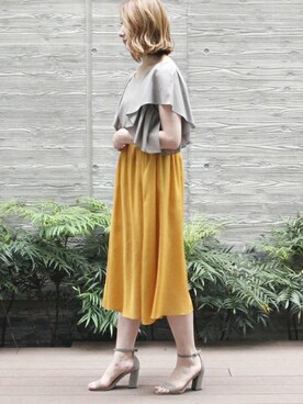 TIARA STAFFさん（レディース・157cm）の春コーディネート