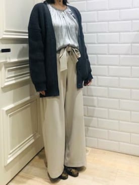 TIARA STAFFさん（レディース・155cm）の冬コーディネート